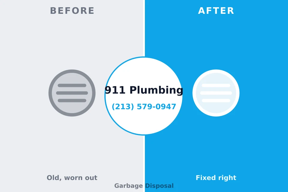 Before and after: plumbing repair Blair, WI